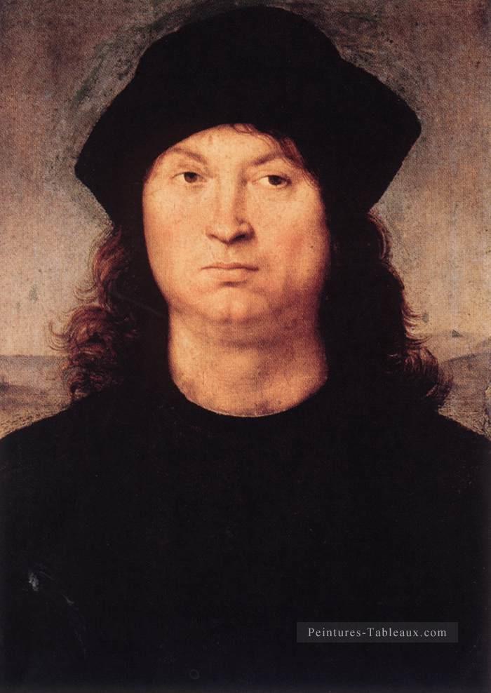 Portrait d’un homme Renaissance Raphaël Peintures à l'huile